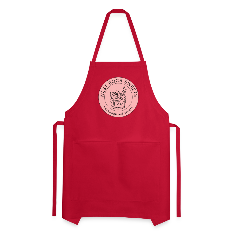 CUSTOM WBS: Adjustable Apron - red