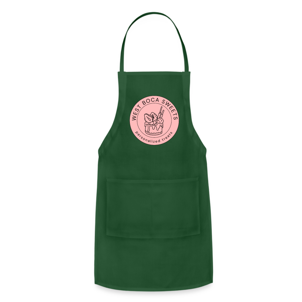 CUSTOM WBS: Adjustable Apron - forest green