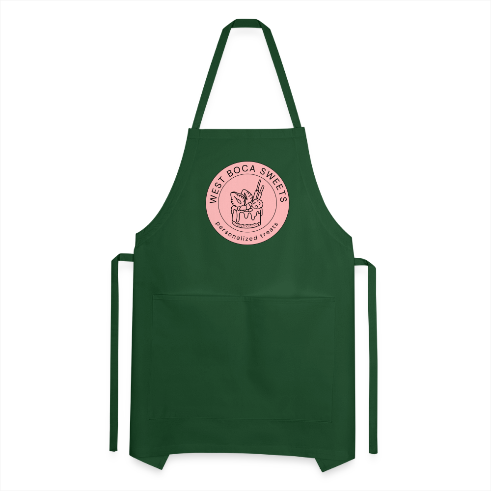 CUSTOM WBS: Adjustable Apron - forest green