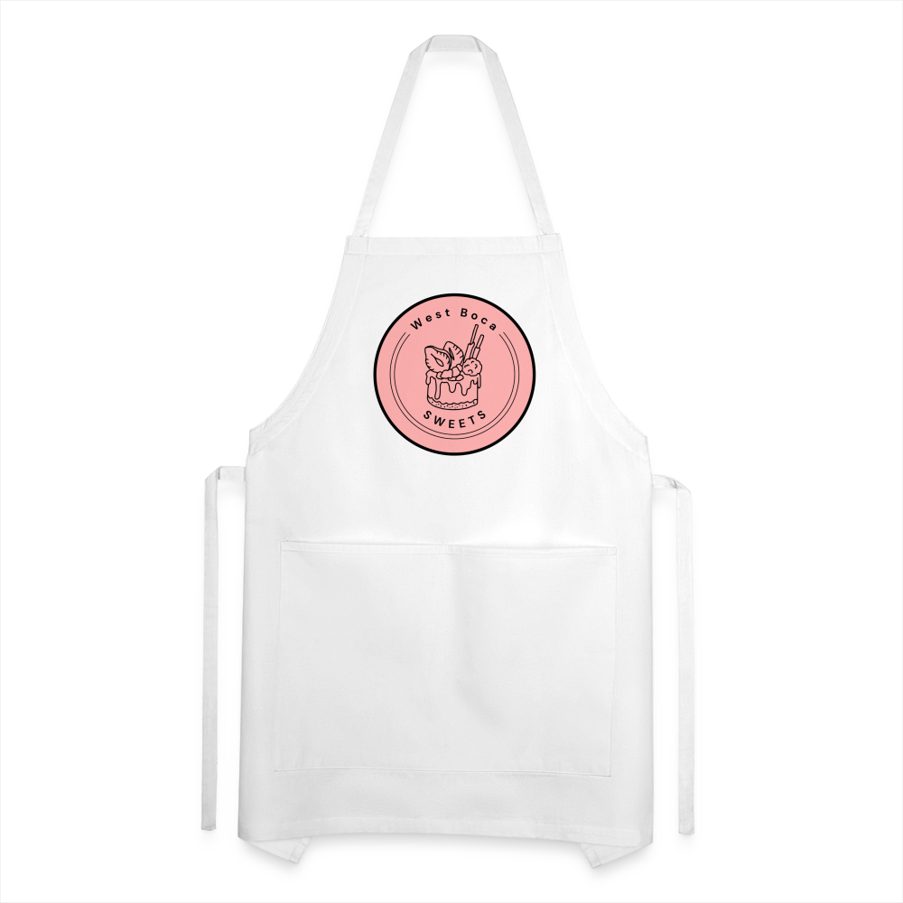 CUSTOM WBS: Adjustable Apron - white