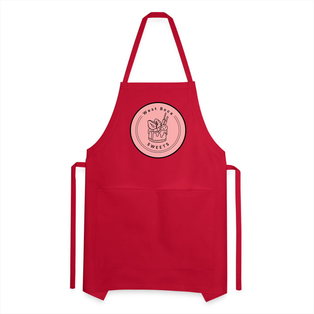 CUSTOM WBS: Adjustable Apron - red