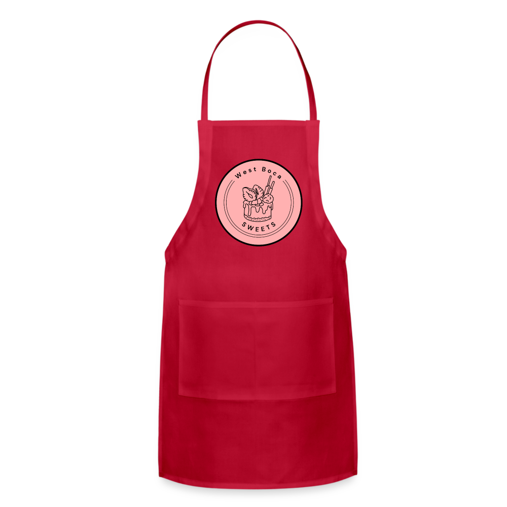 CUSTOM WBS: Adjustable Apron - red