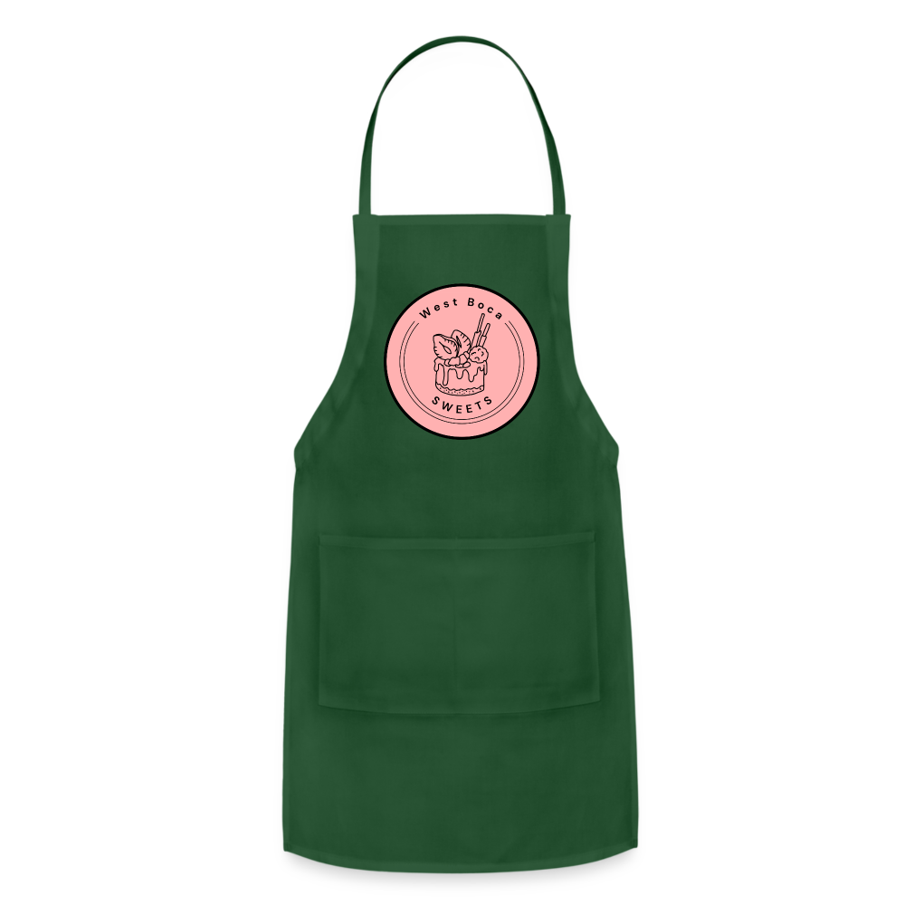 CUSTOM WBS: Adjustable Apron - forest green