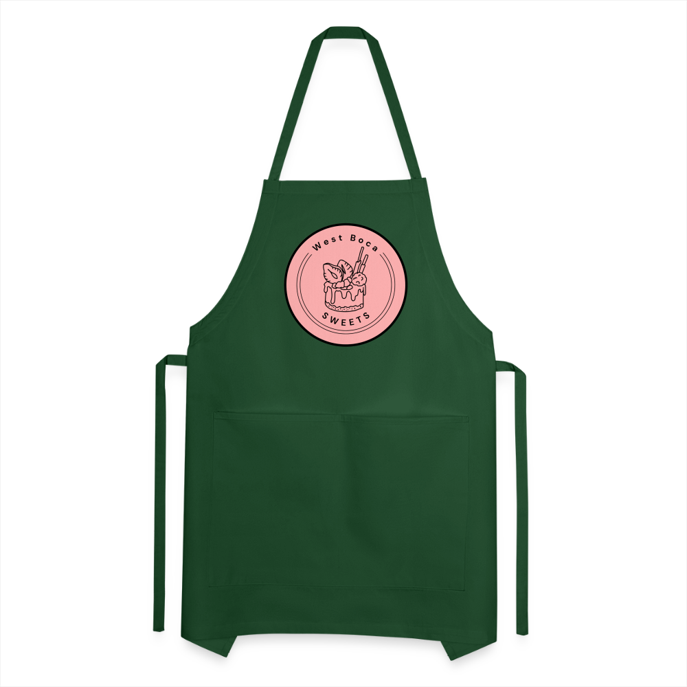 CUSTOM WBS: Adjustable Apron - forest green
