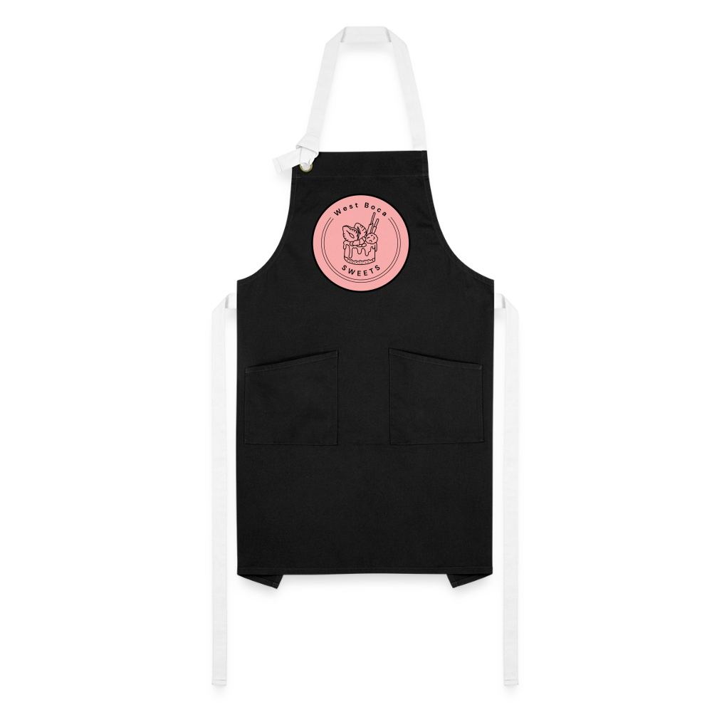 CUSTOM WBS: Artisan Apron - black/white
