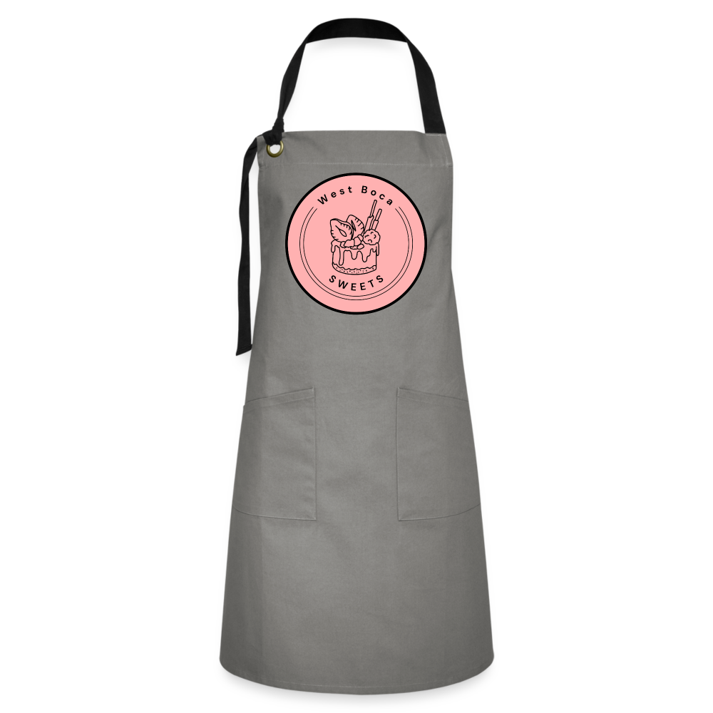CUSTOM WBS: Artisan Apron - gray/black