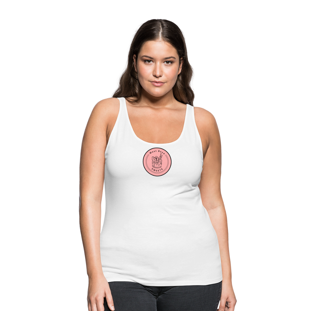 CUSTOM WBS: Women’s Premium Tank Top - white