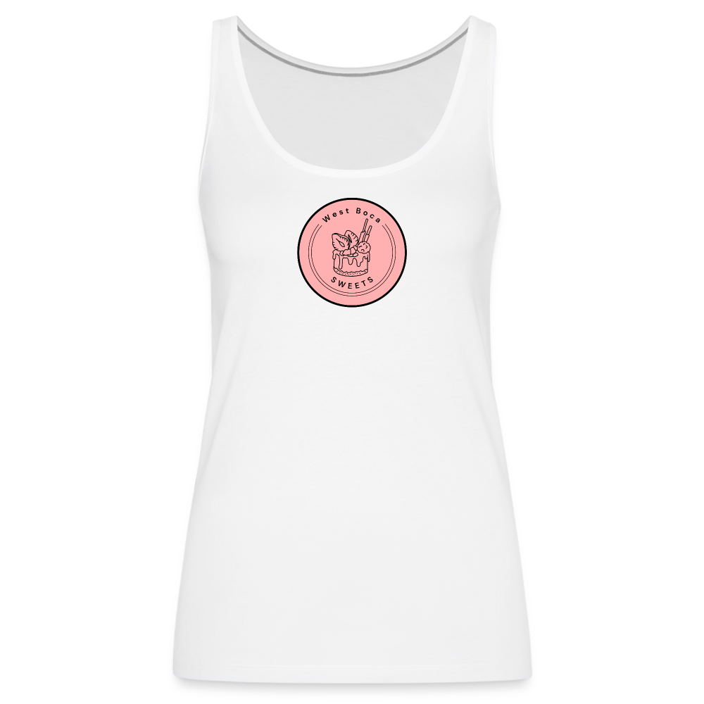 CUSTOM WBS: Women’s Premium Tank Top - white