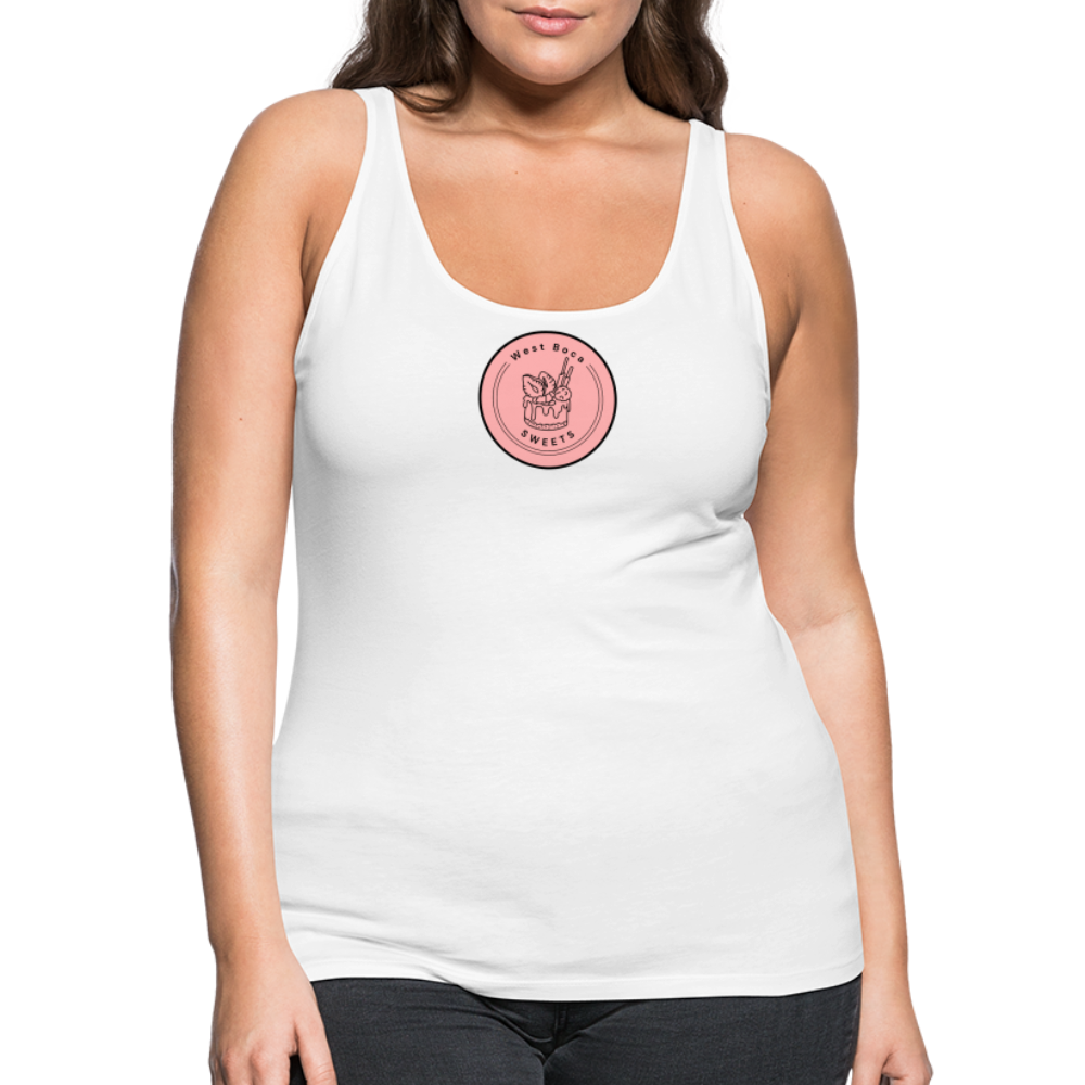 CUSTOM WBS: Women’s Premium Tank Top - white