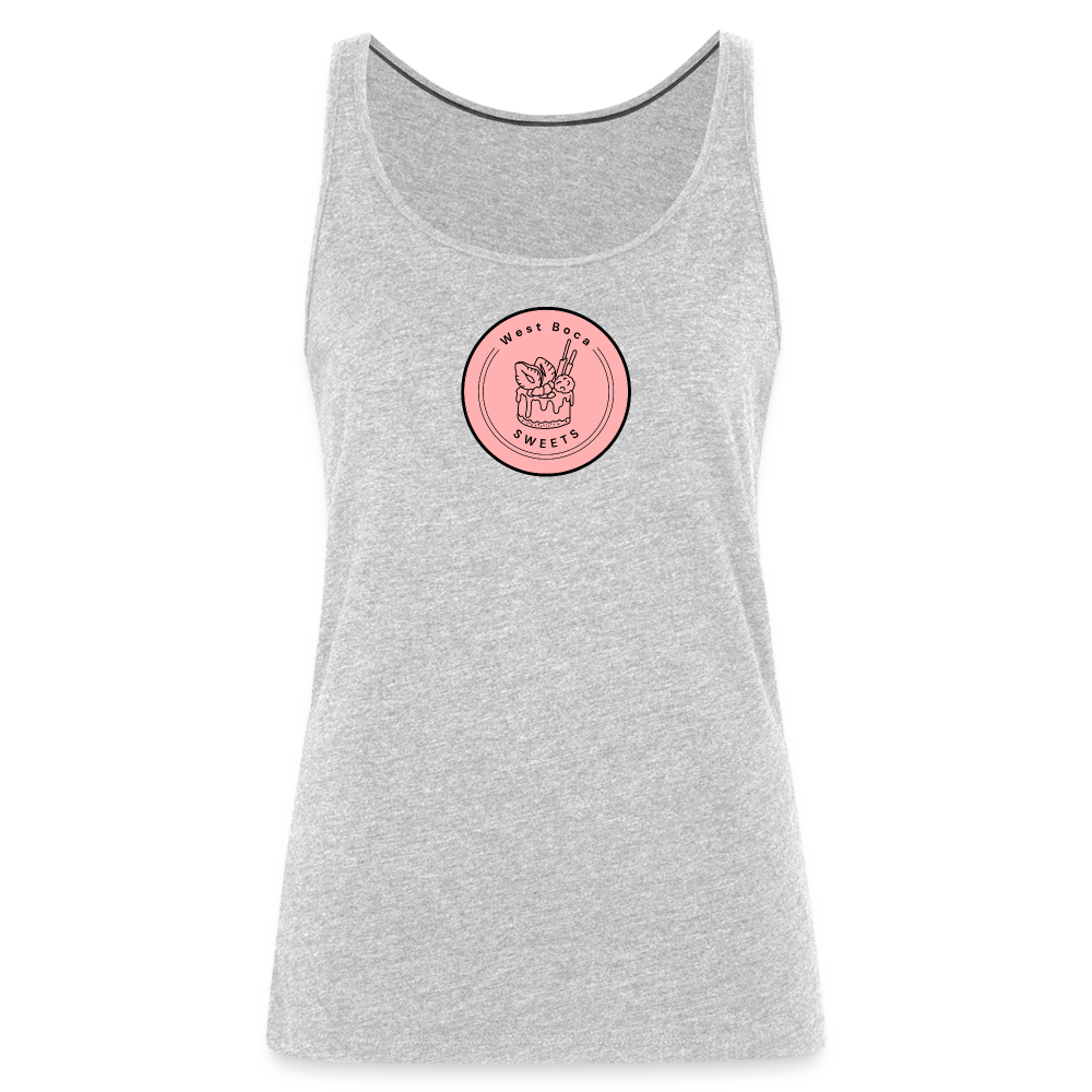CUSTOM WBS: Women’s Premium Tank Top - heather gray