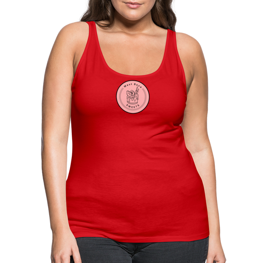 CUSTOM WBS: Women’s Premium Tank Top - red