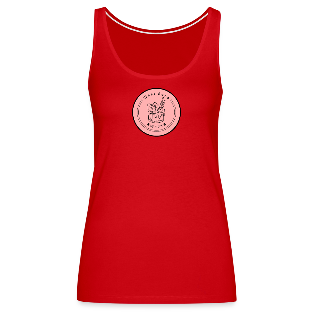 CUSTOM WBS: Women’s Premium Tank Top - red