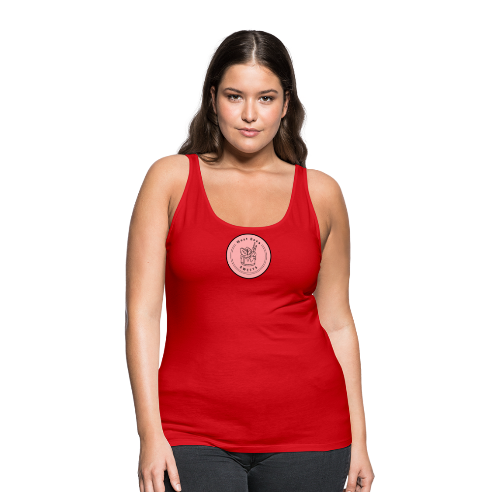 CUSTOM WBS: Women’s Premium Tank Top - red