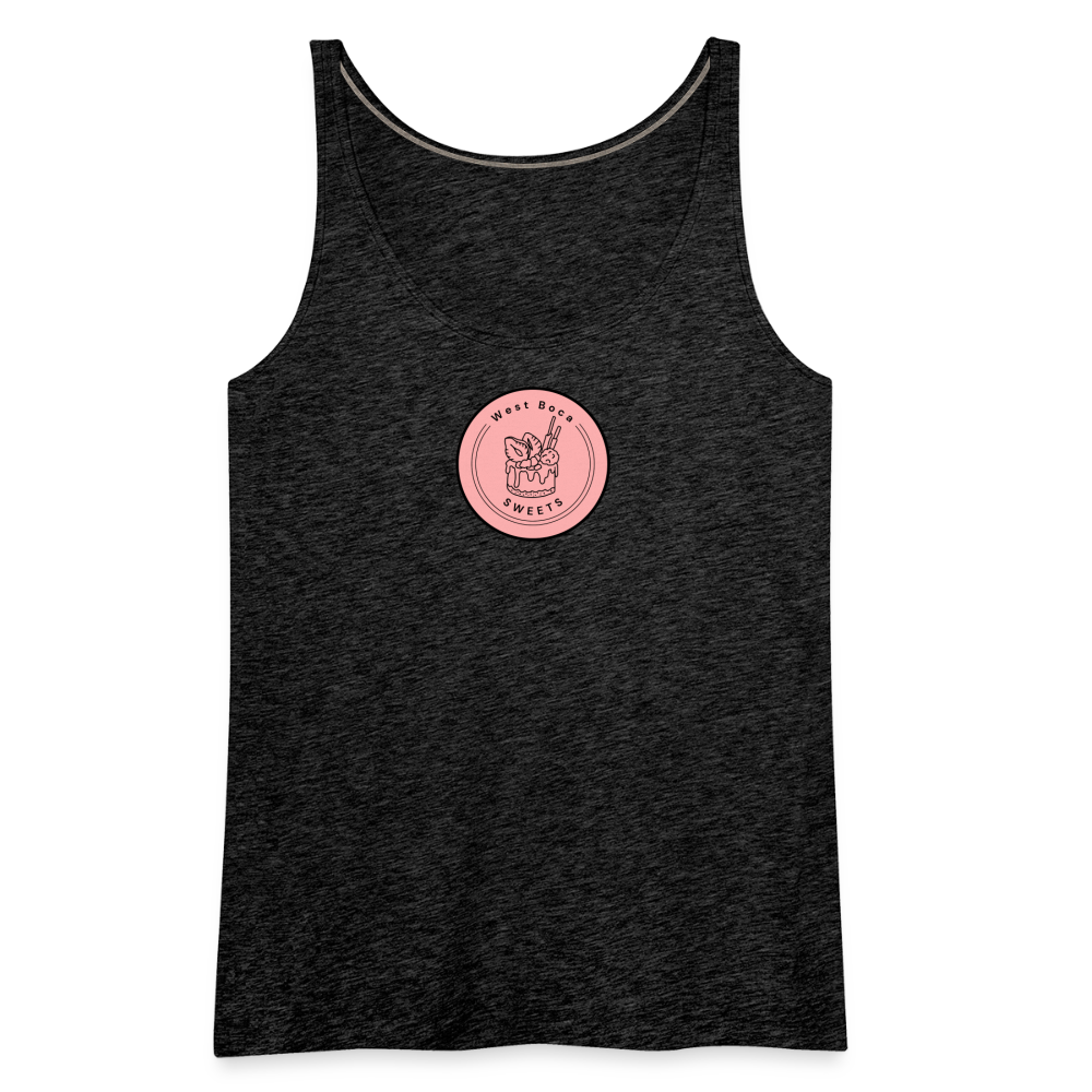 CUSTOM WBS: Women’s Premium Tank Top - charcoal grey