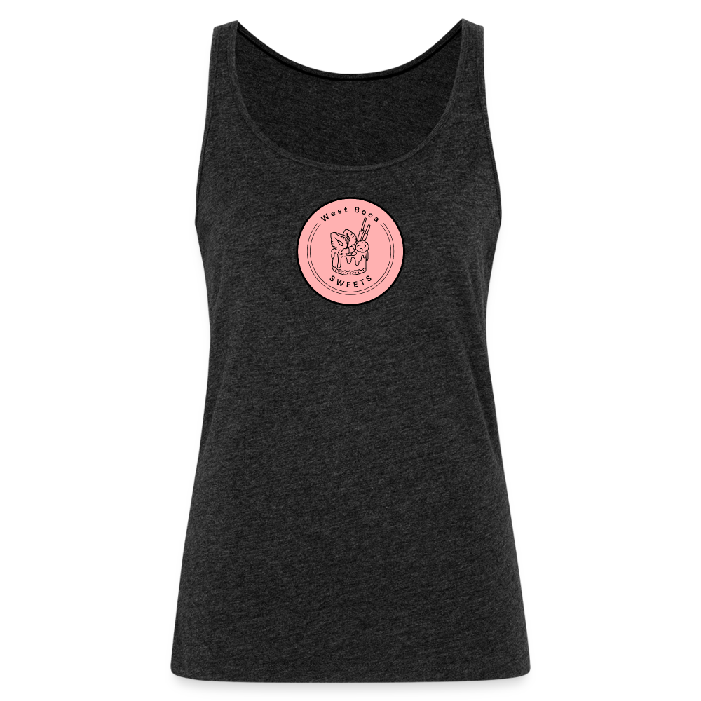 CUSTOM WBS: Women’s Premium Tank Top - charcoal grey