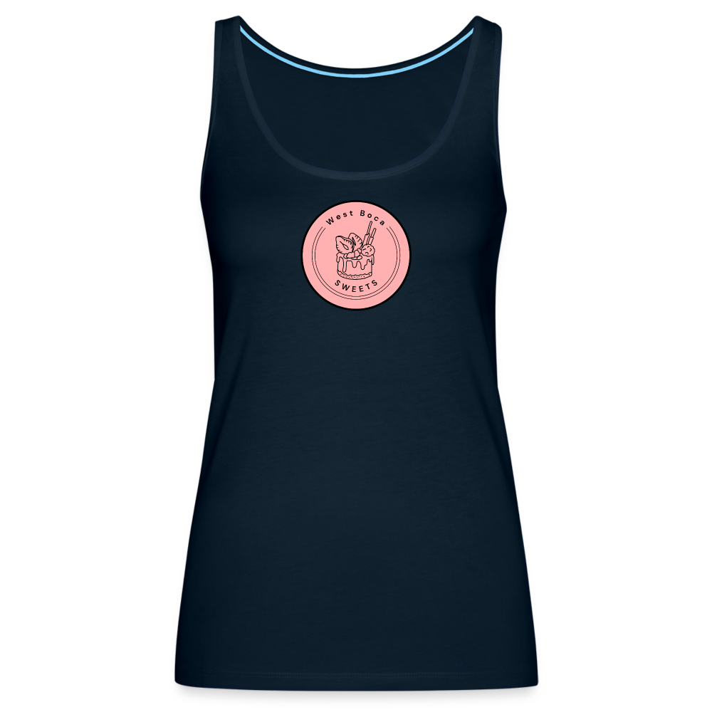 CUSTOM WBS: Women’s Premium Tank Top - deep navy