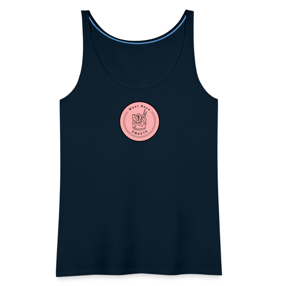 CUSTOM WBS: Women’s Premium Tank Top - deep navy