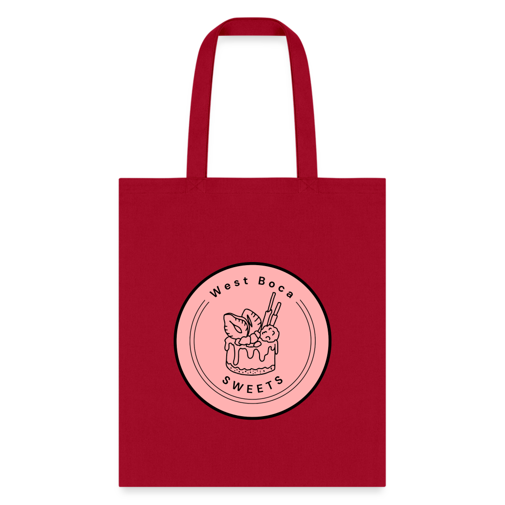 CUSTOM WBS: Tote Bag - red