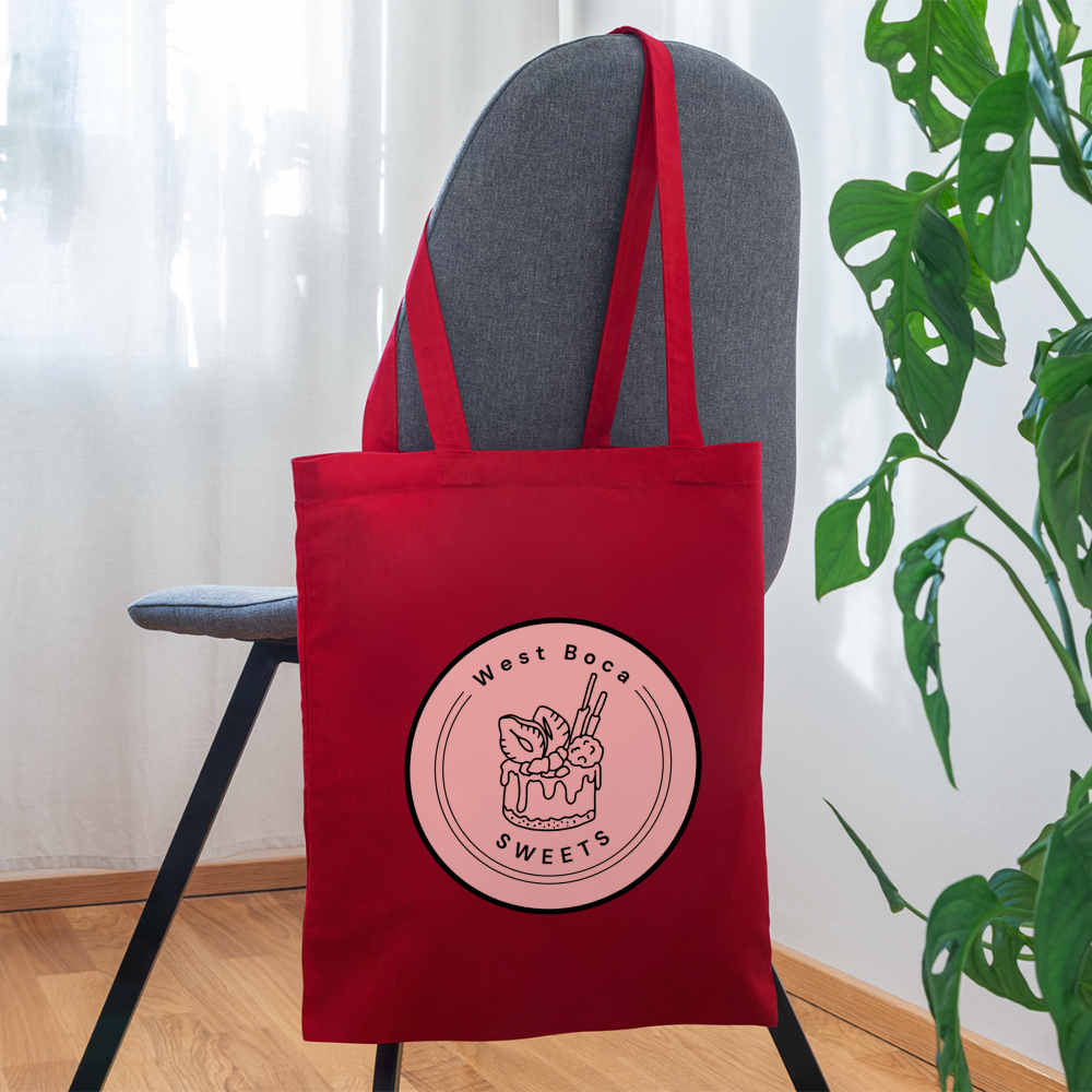 CUSTOM WBS: Tote Bag - red