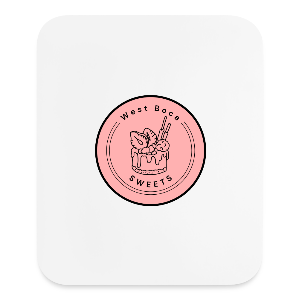 CUSTOM WBS: Mouse pad Vertical - white