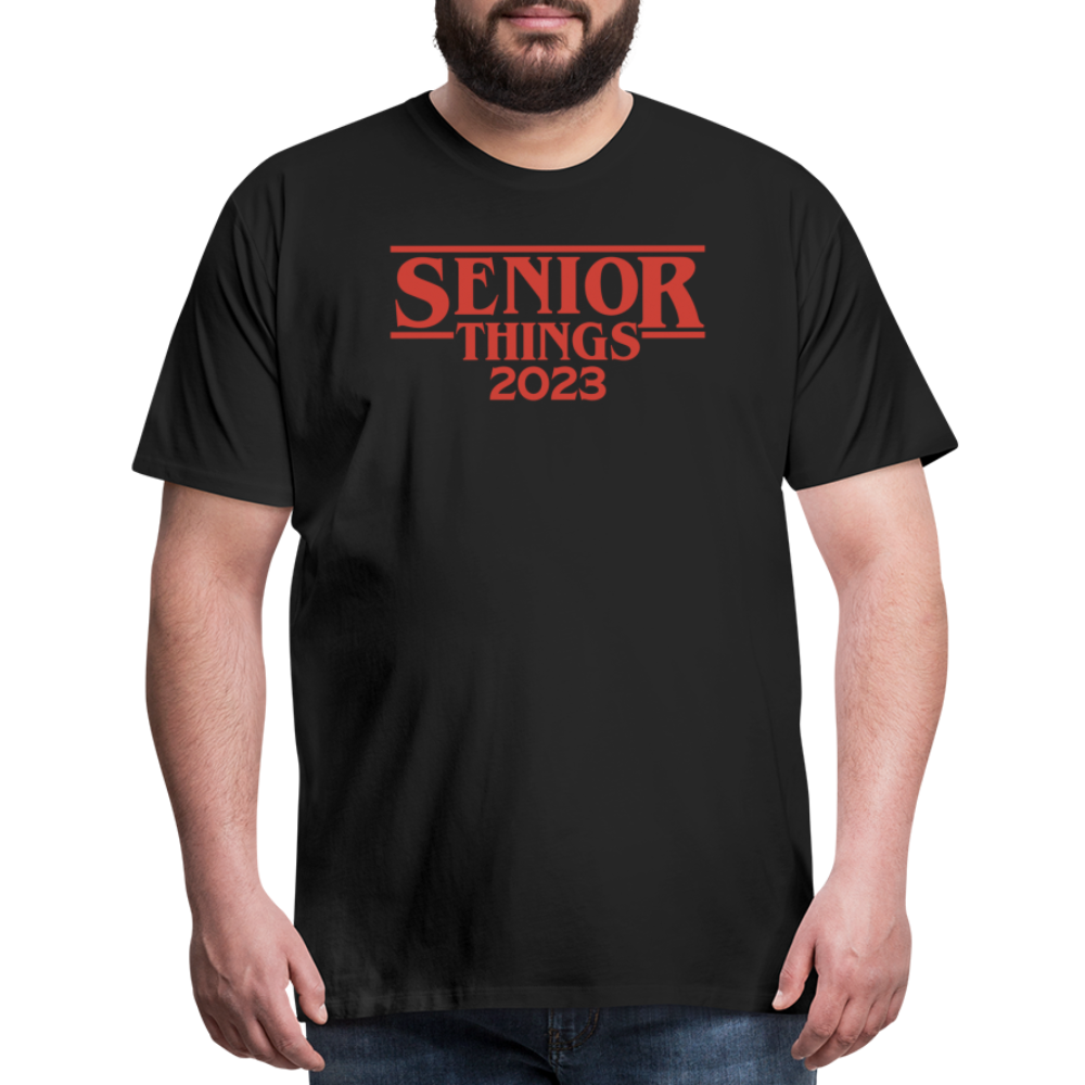 SENIOR Things: Men's Premium T-Shirt - black