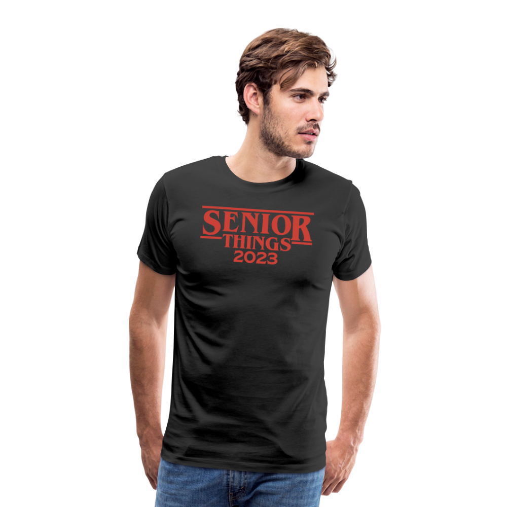 SENIOR Things: Men's Premium T-Shirt - black