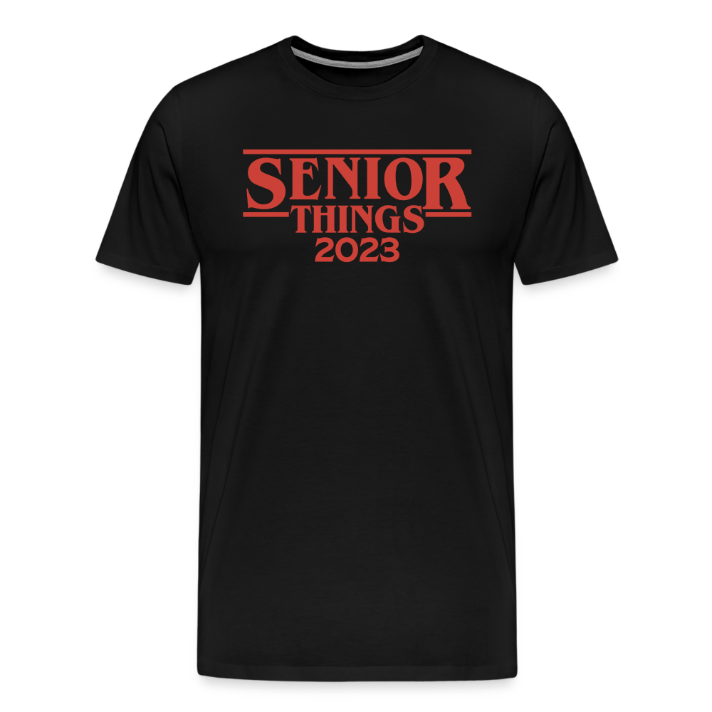 SENIOR Things: Men's Premium T-Shirt - black