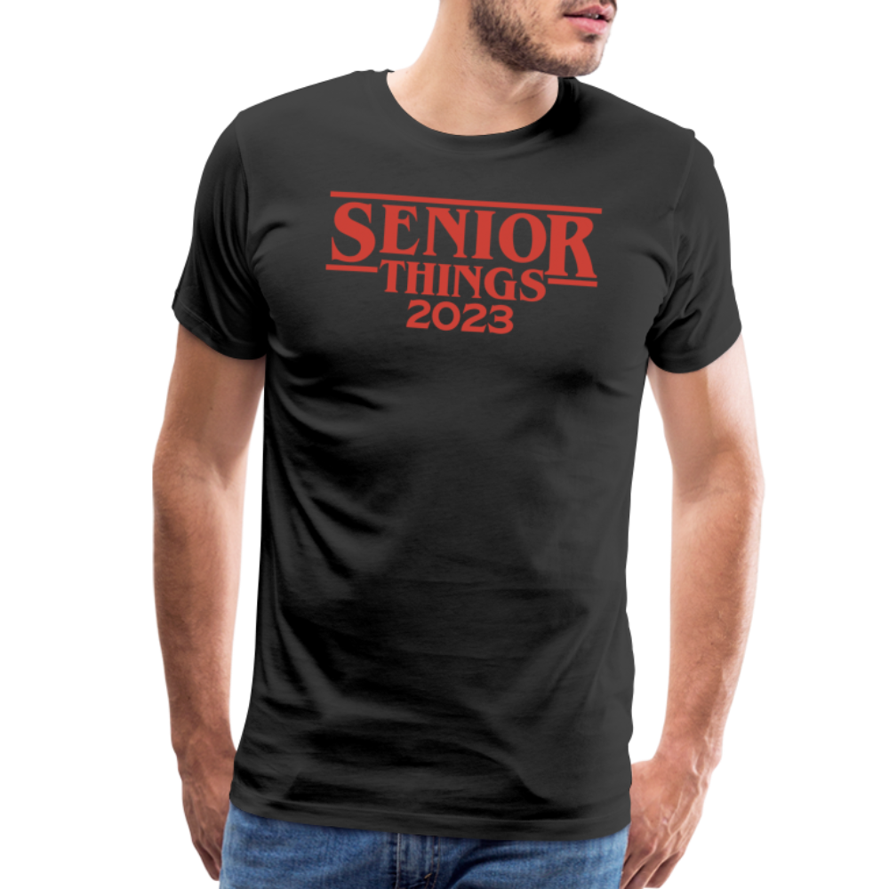 SENIOR Things: Men's Premium T-Shirt - black