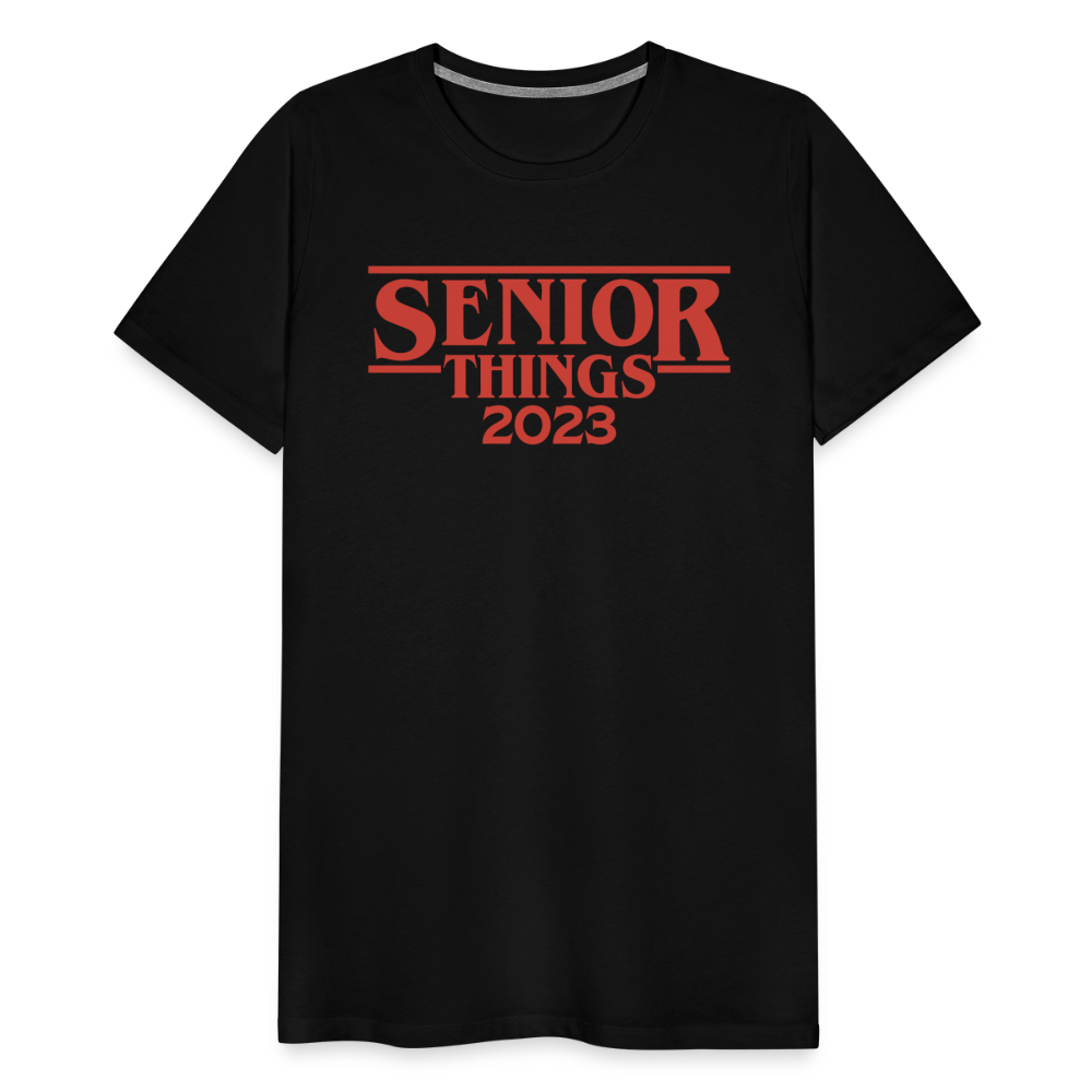 SENIOR Things: Men's Premium T-Shirt - black