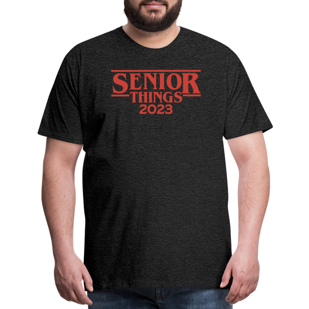 SENIOR Things: Men's Premium T-Shirt - charcoal grey