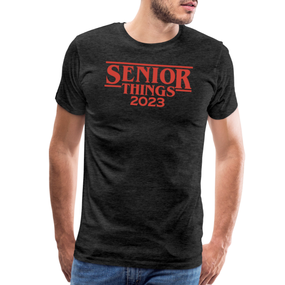SENIOR Things: Men's Premium T-Shirt - charcoal grey