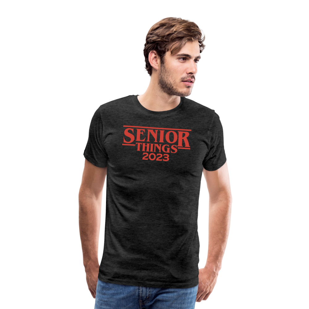 SENIOR Things: Men's Premium T-Shirt - charcoal grey