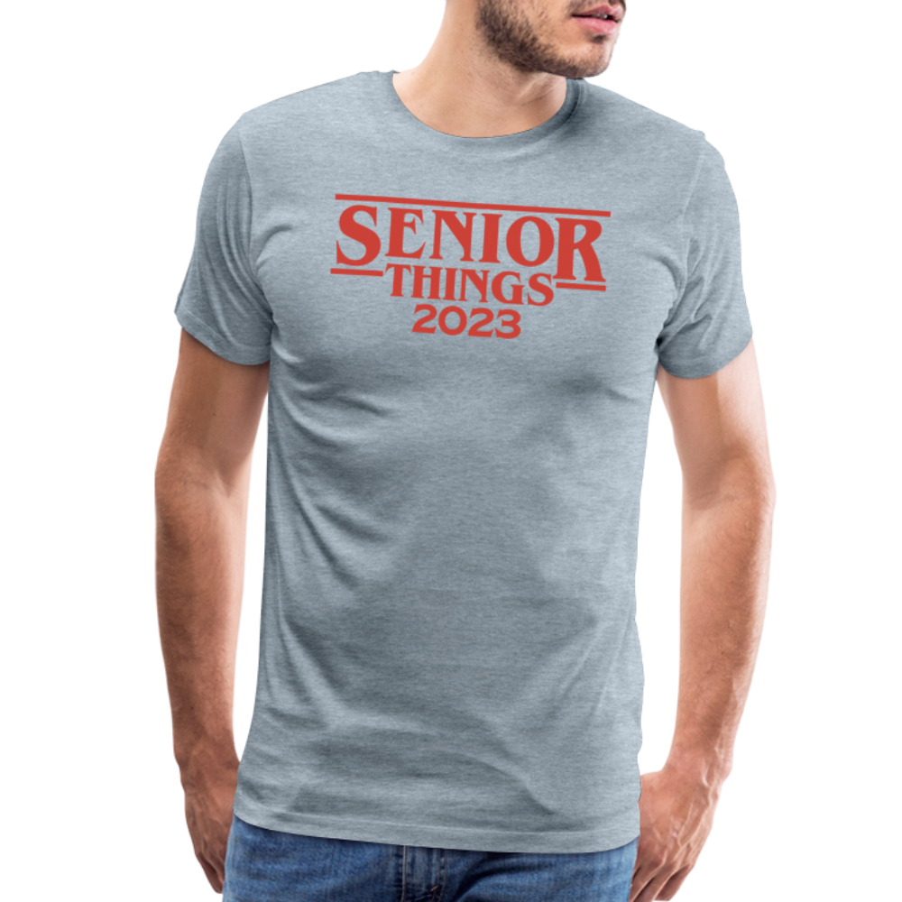 SENIOR Things: Men's Premium T-Shirt - heather ice blue