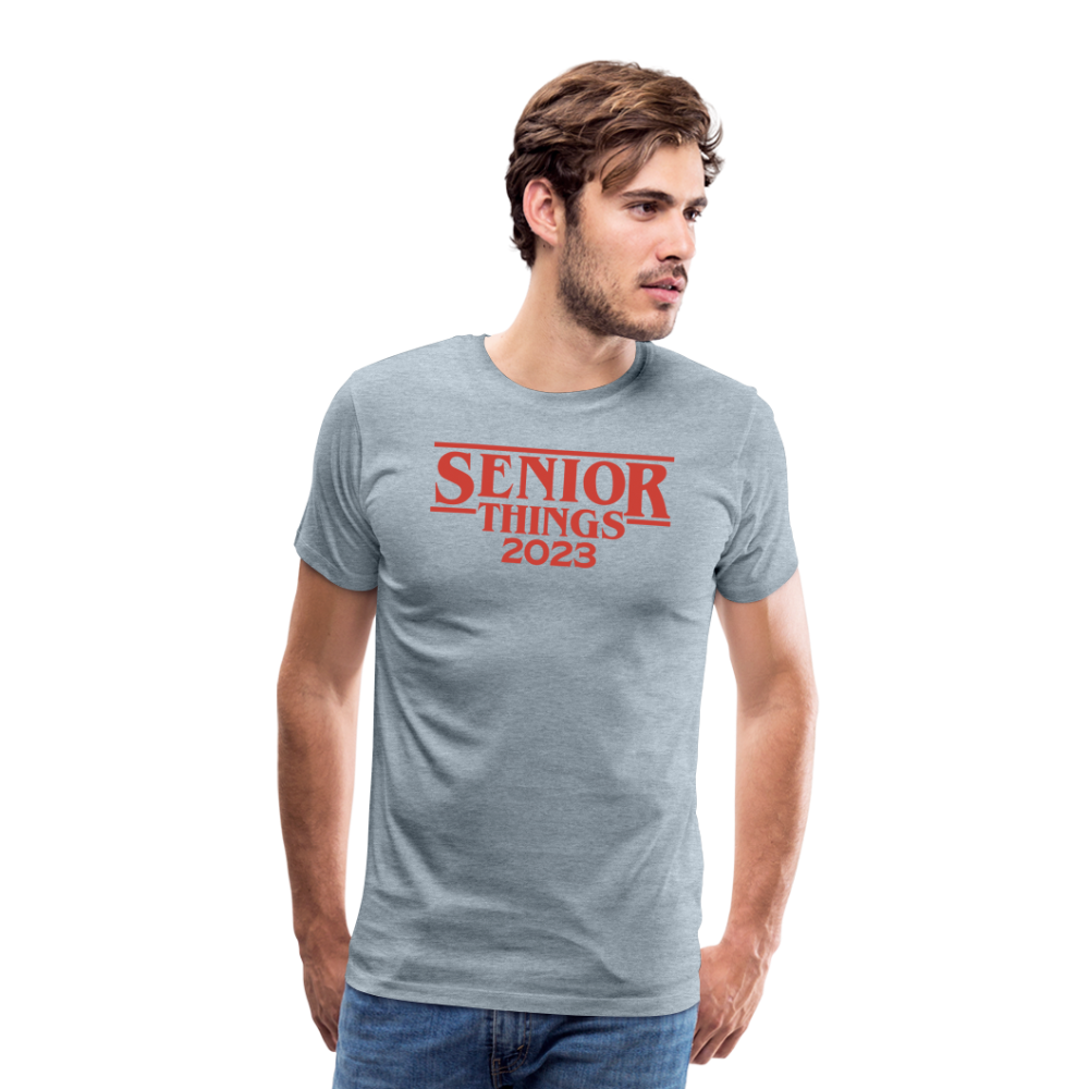 SENIOR Things: Men's Premium T-Shirt - heather ice blue