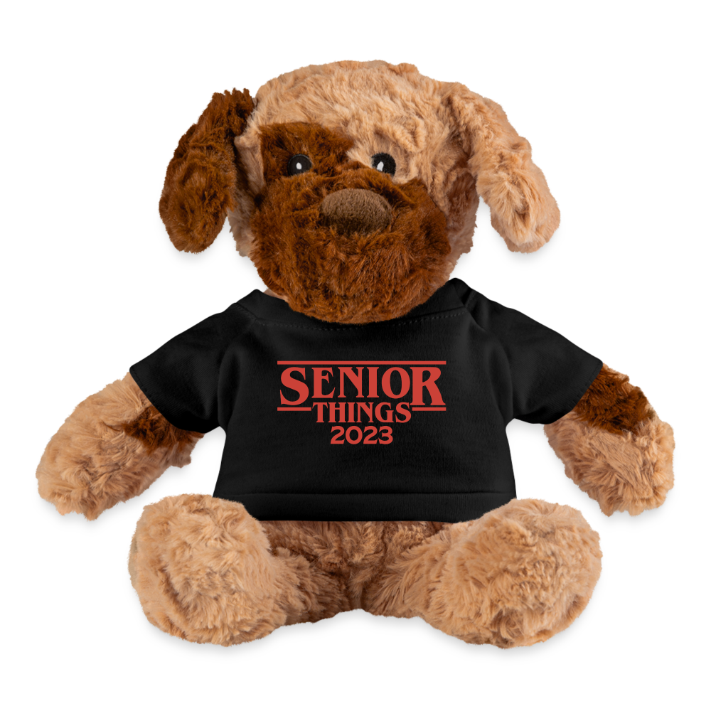 SENIOR Things: Plush Dog - black