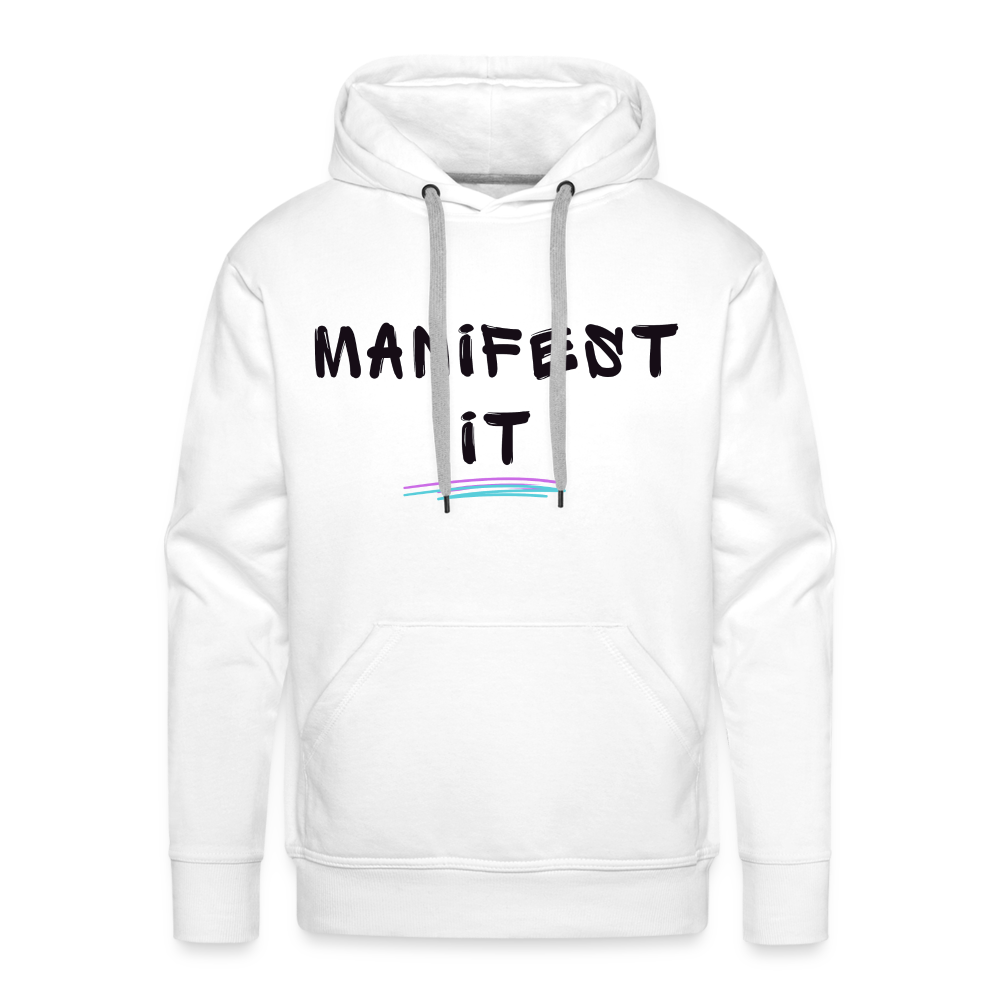 Manifest Ancestors’ Wildest Dreams- Men’s Premium Hoodie - white
