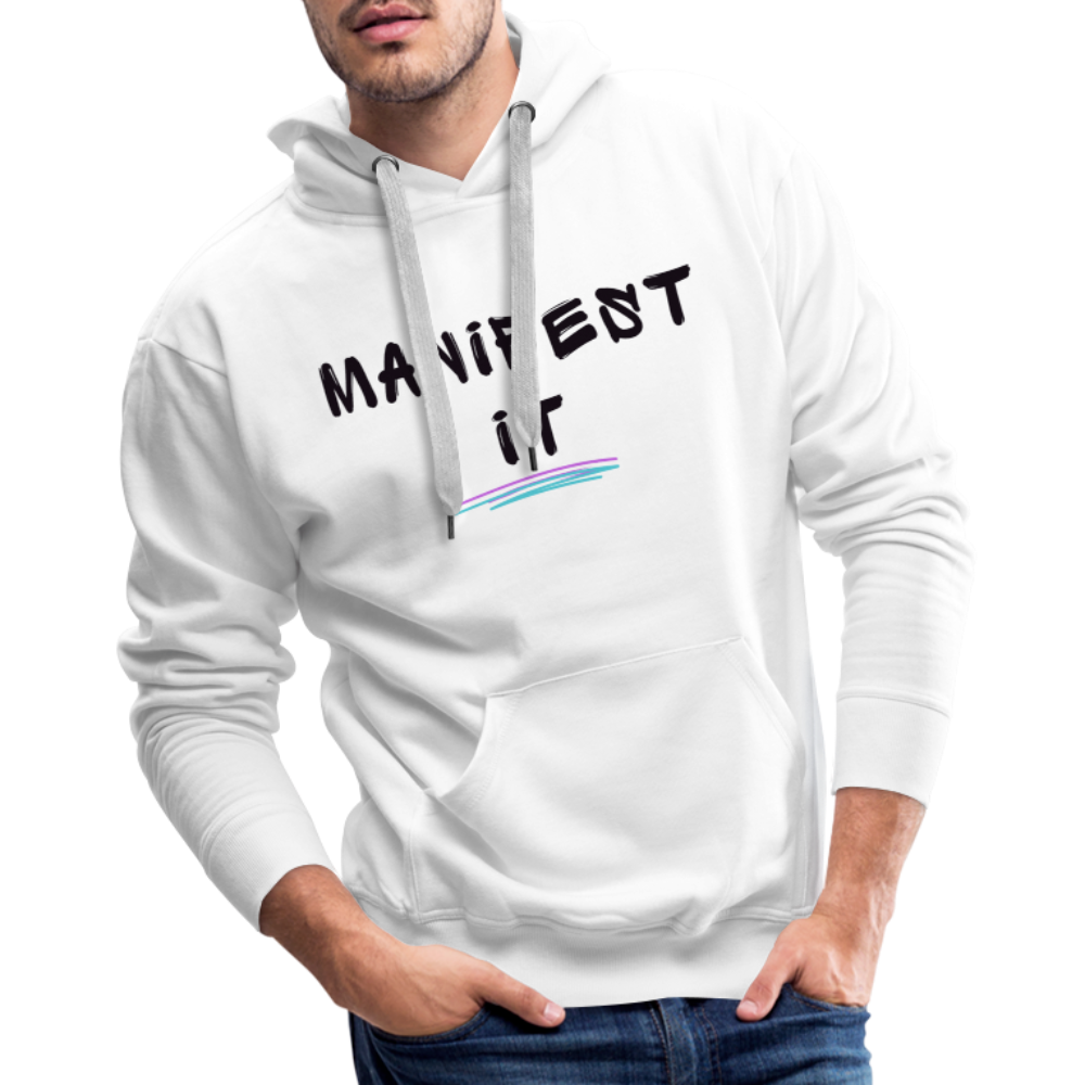 Manifest Ancestors’ Wildest Dreams- Men’s Premium Hoodie - white