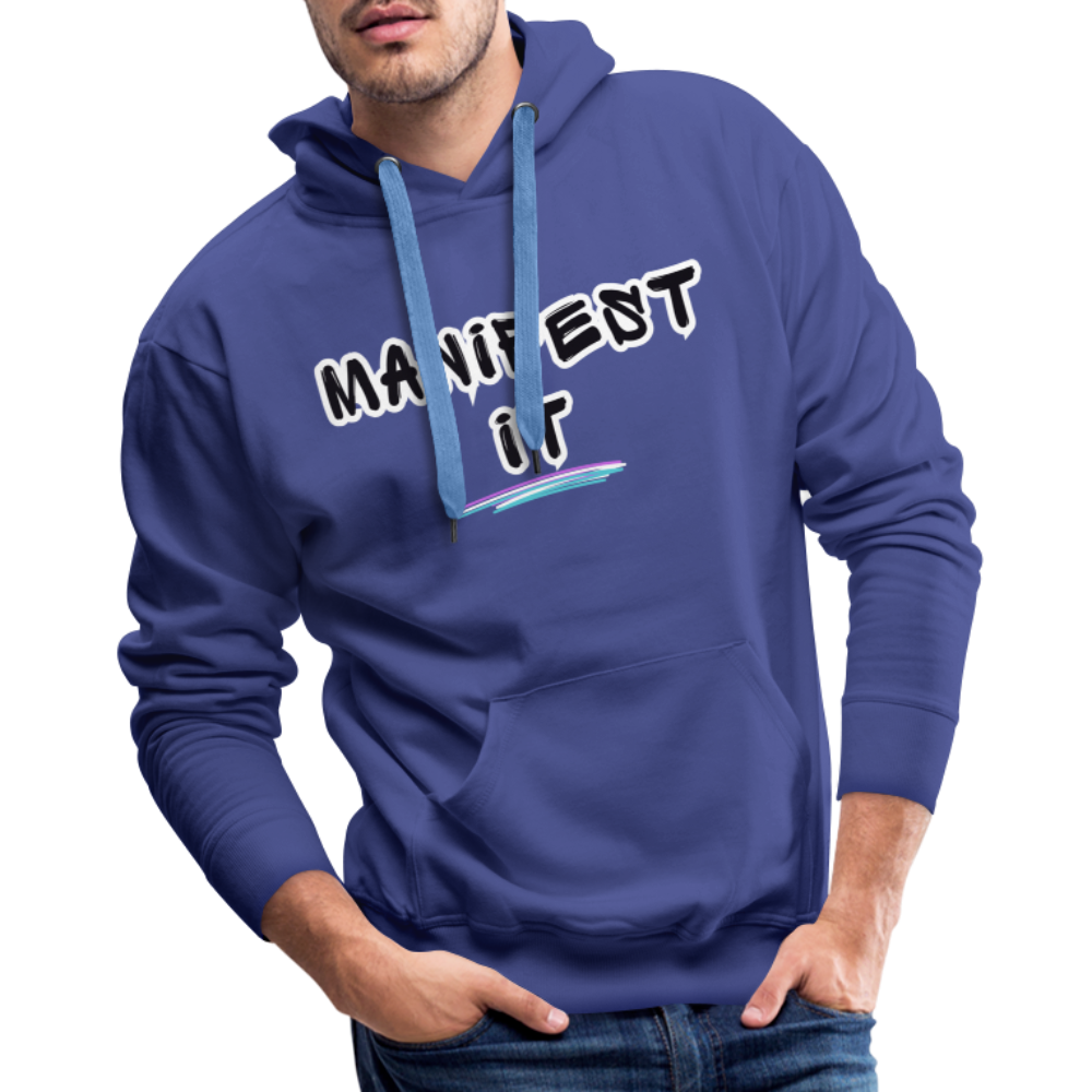 Manifest Ancestors’ Wildest Dreams- Men’s Premium Hoodie - royal blue