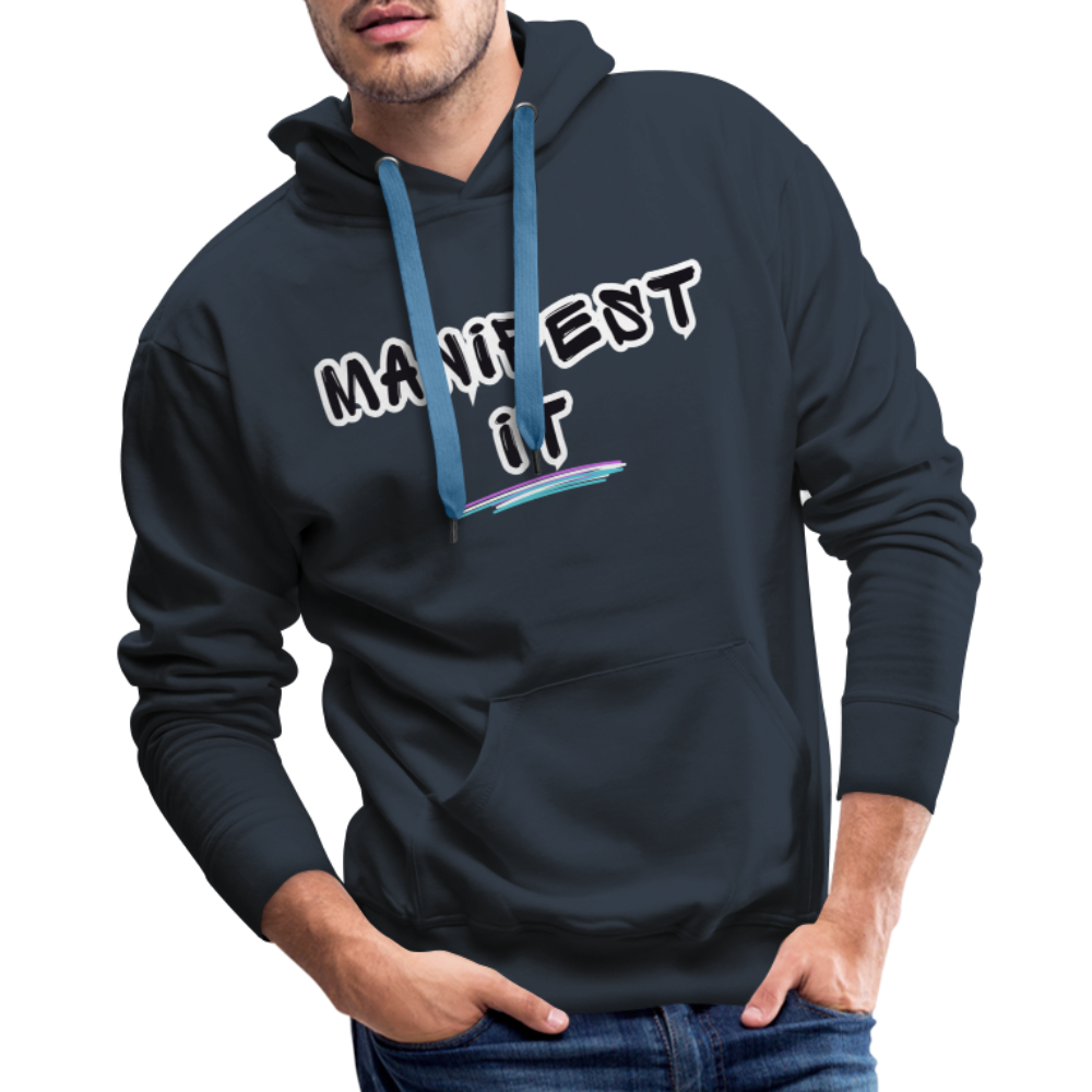 Manifest Ancestors’ Wildest Dreams- Men’s Premium Hoodie - navy