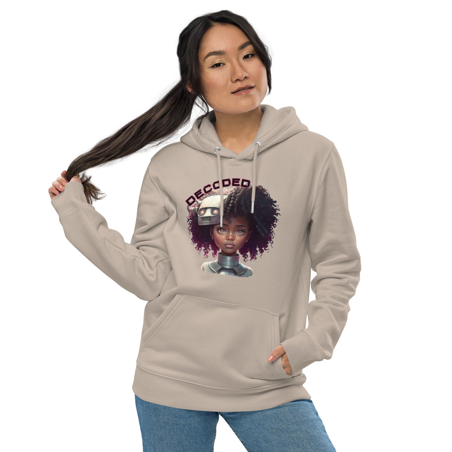 DECODED Girl in Tech - Unisex essential eco hoodie