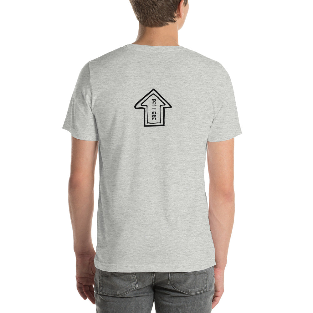 Pat on the Back - Embroidered Unisex t-shirt