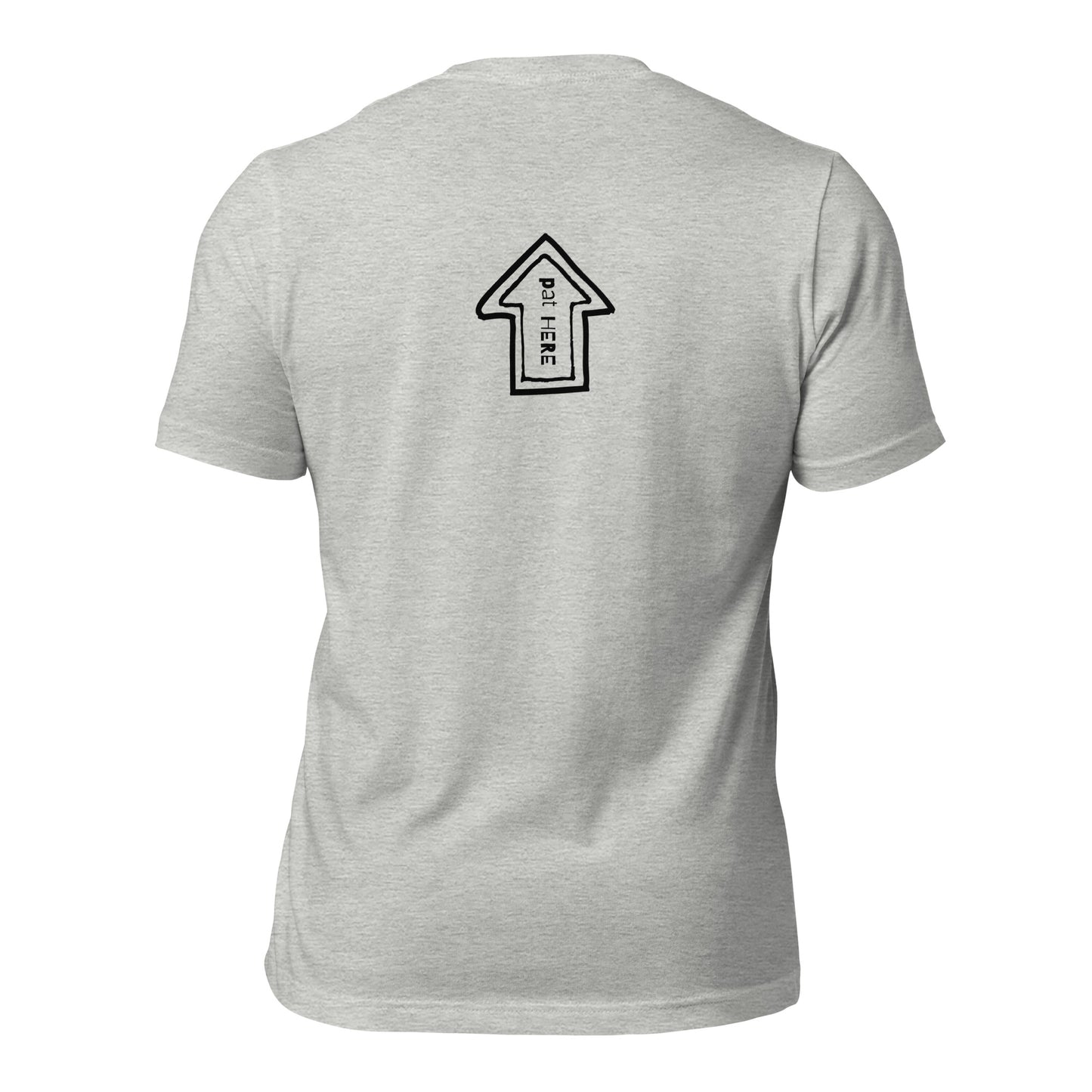 Pat on the Back - Embroidered Unisex t-shirt