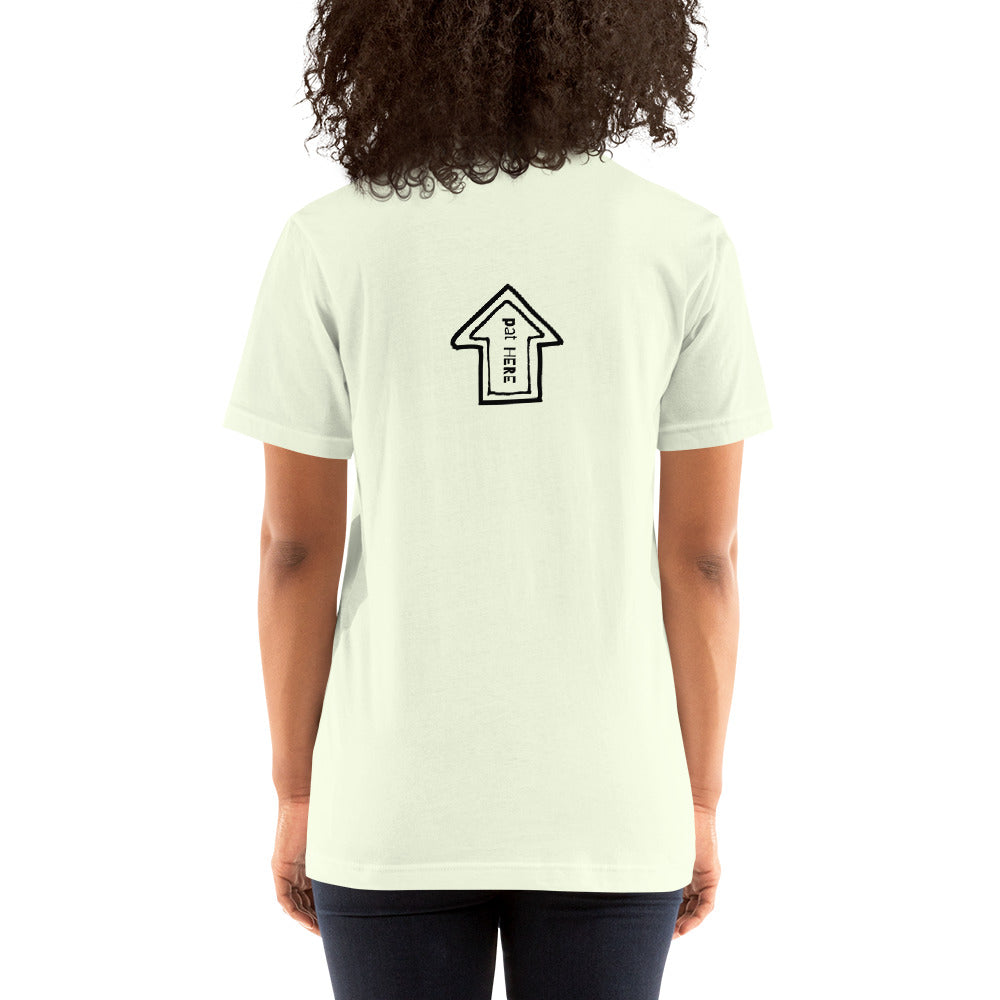Pat on the Back - Embroidered Unisex t-shirt