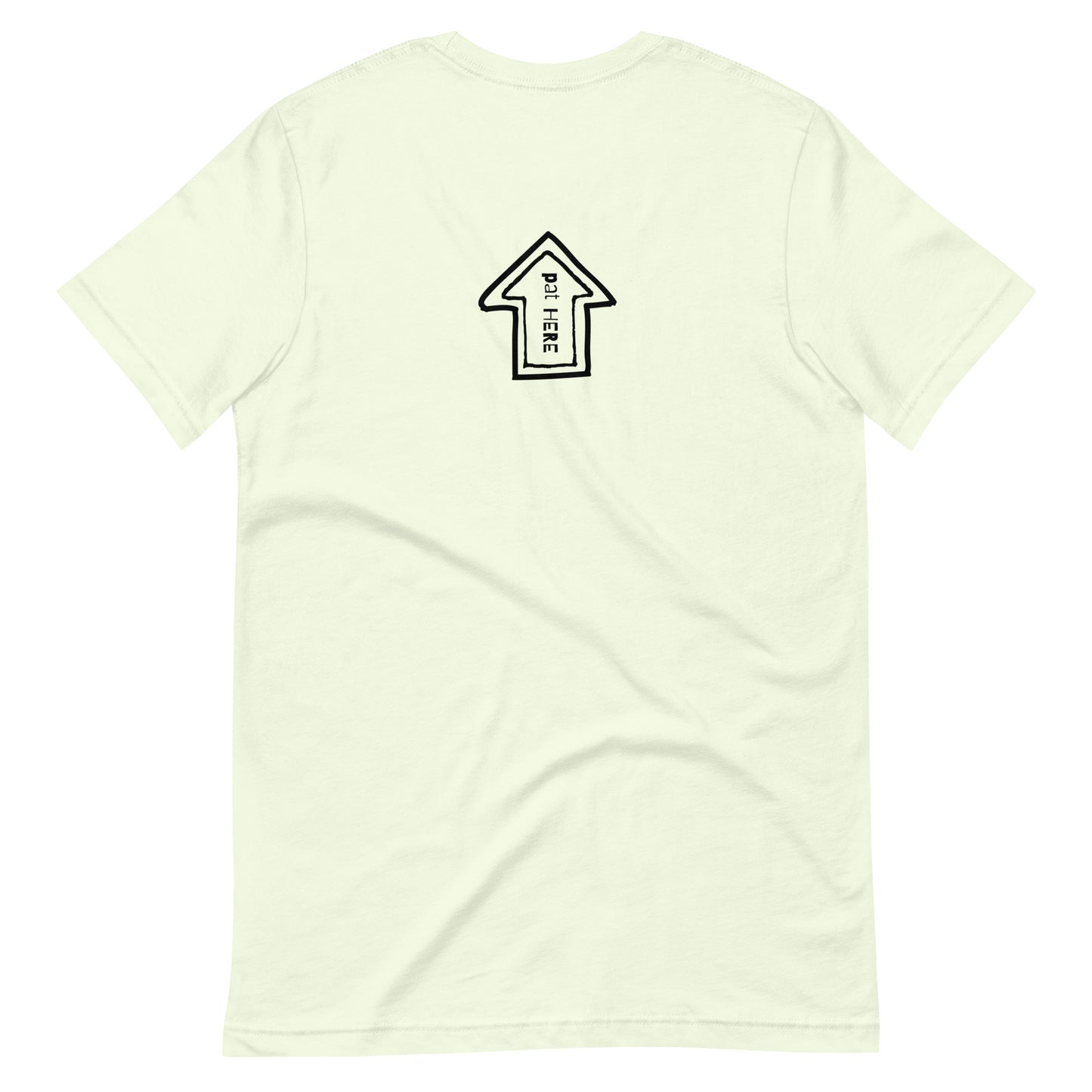 Pat on the Back - Embroidered Unisex t-shirt