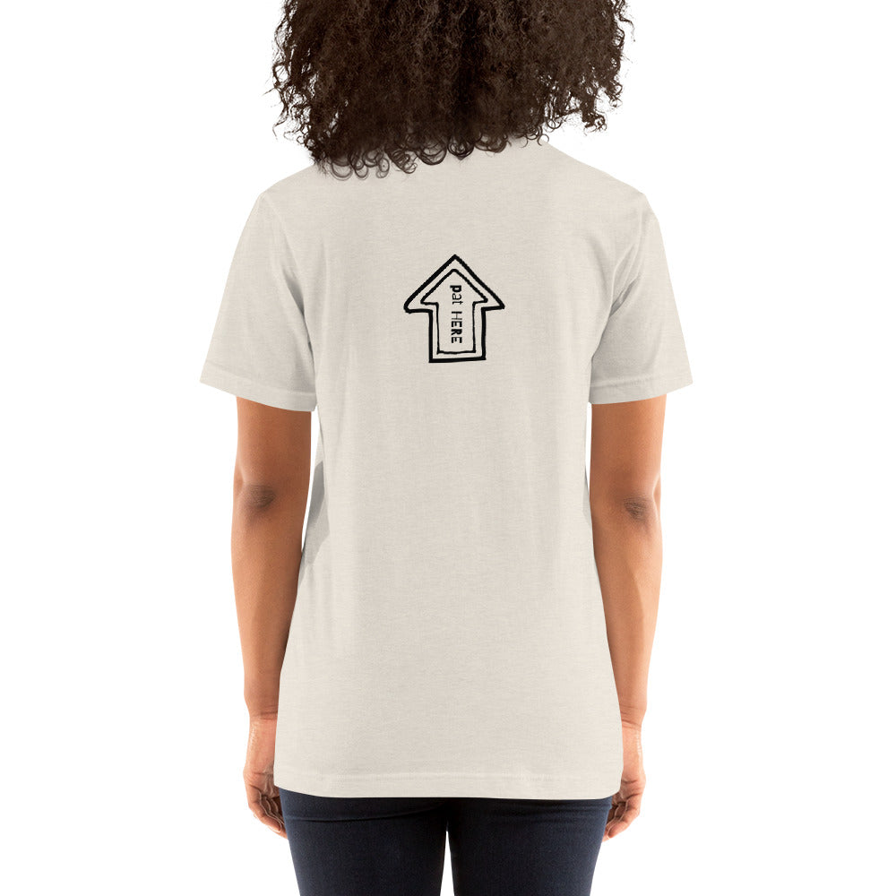 Pat on the Back - Embroidered Unisex t-shirt