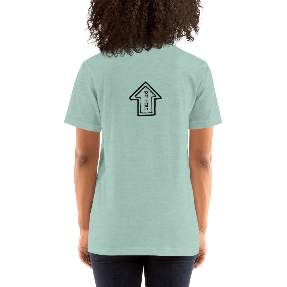 Pat on the Back - Embroidered Unisex t-shirt