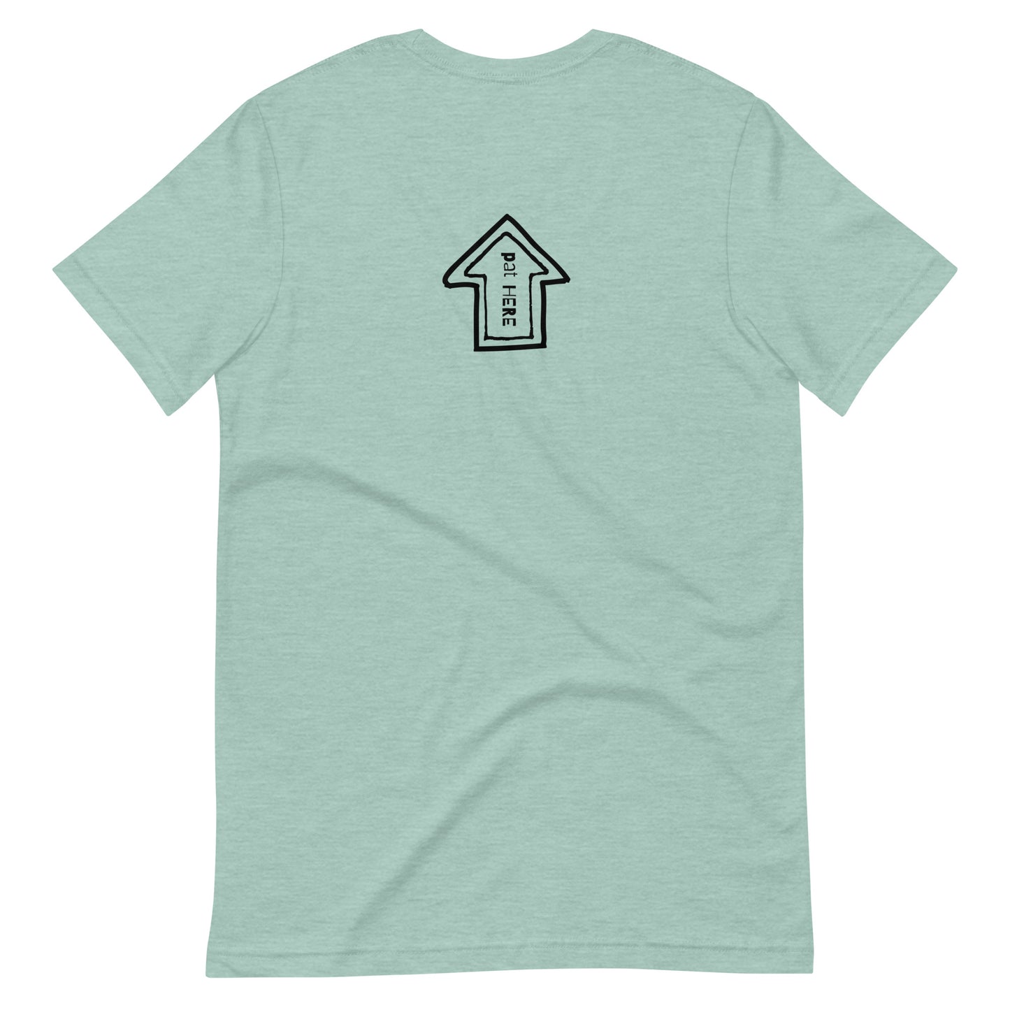 Pat on the Back - Embroidered Unisex t-shirt