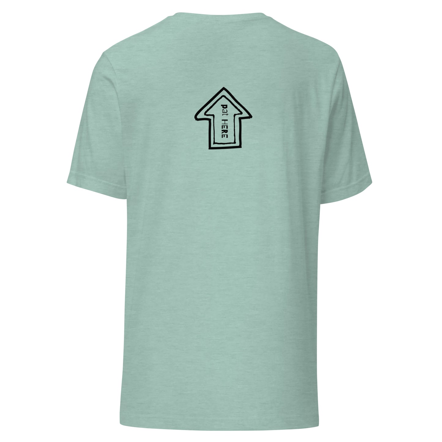 Pat on the Back - Embroidered Unisex t-shirt