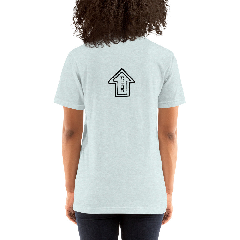 Pat on the Back - Embroidered Unisex t-shirt