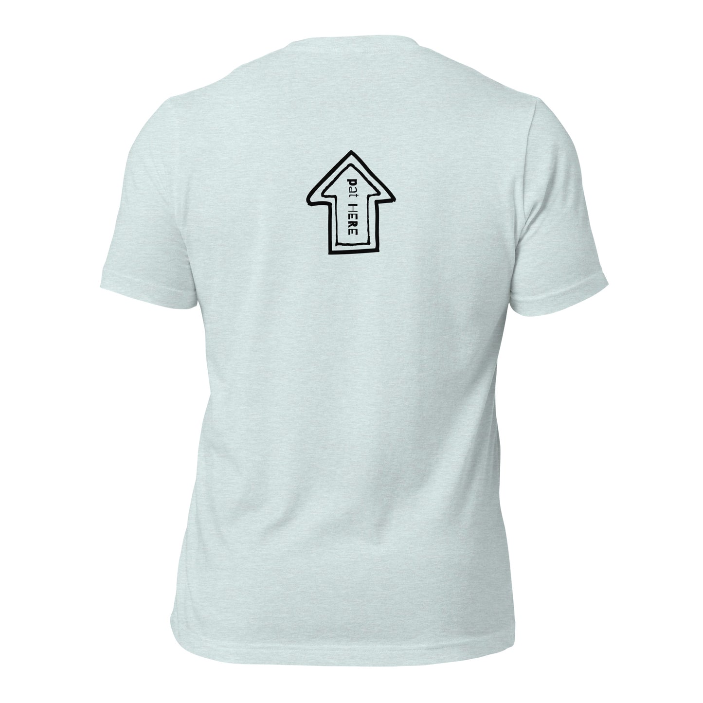 Pat on the Back - Embroidered Unisex t-shirt